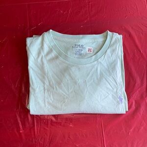 Polo Ralph Lauren Mens Large Blue Polo Shirt Classic Fit